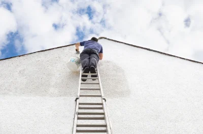 Peinture extérieure à Saint-Martin-des-Champs — façades et ravalement